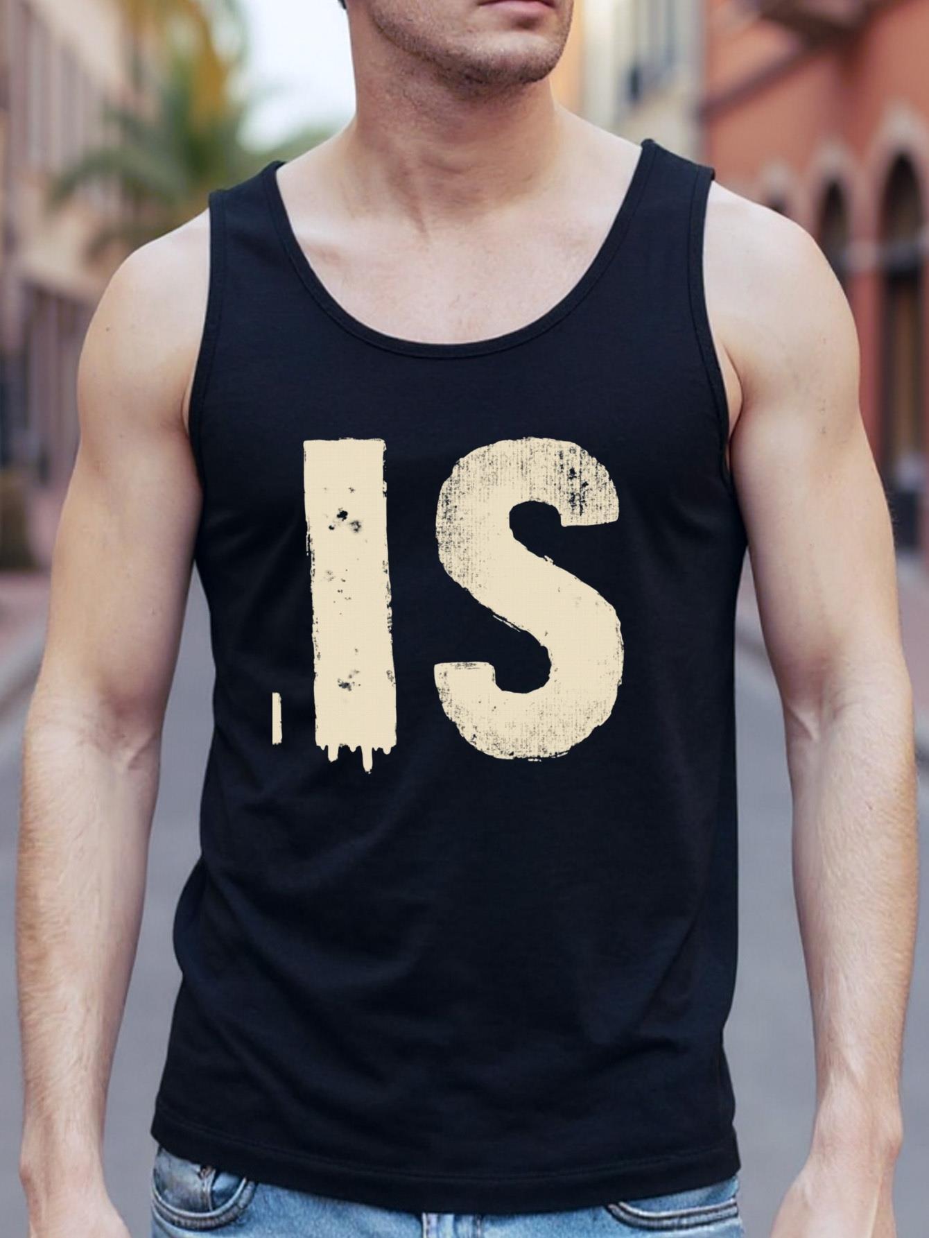 Outdoor Sports - Men's sleeveless vest - Heavyweight 100%