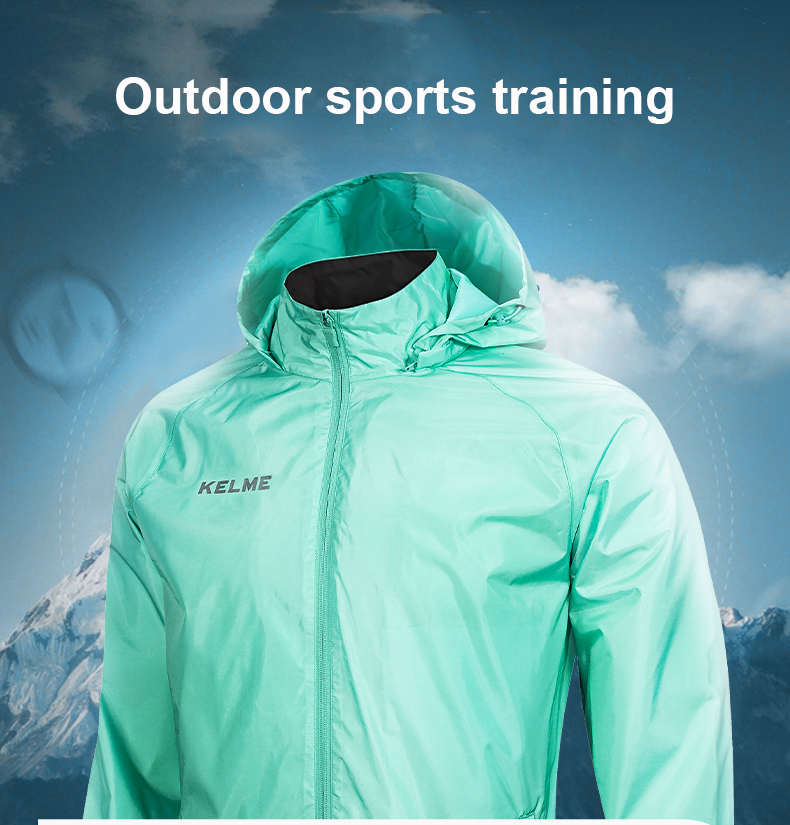 KELME Men's Waterproof Jacket  - Outdoor Sport Coat reseña y precio