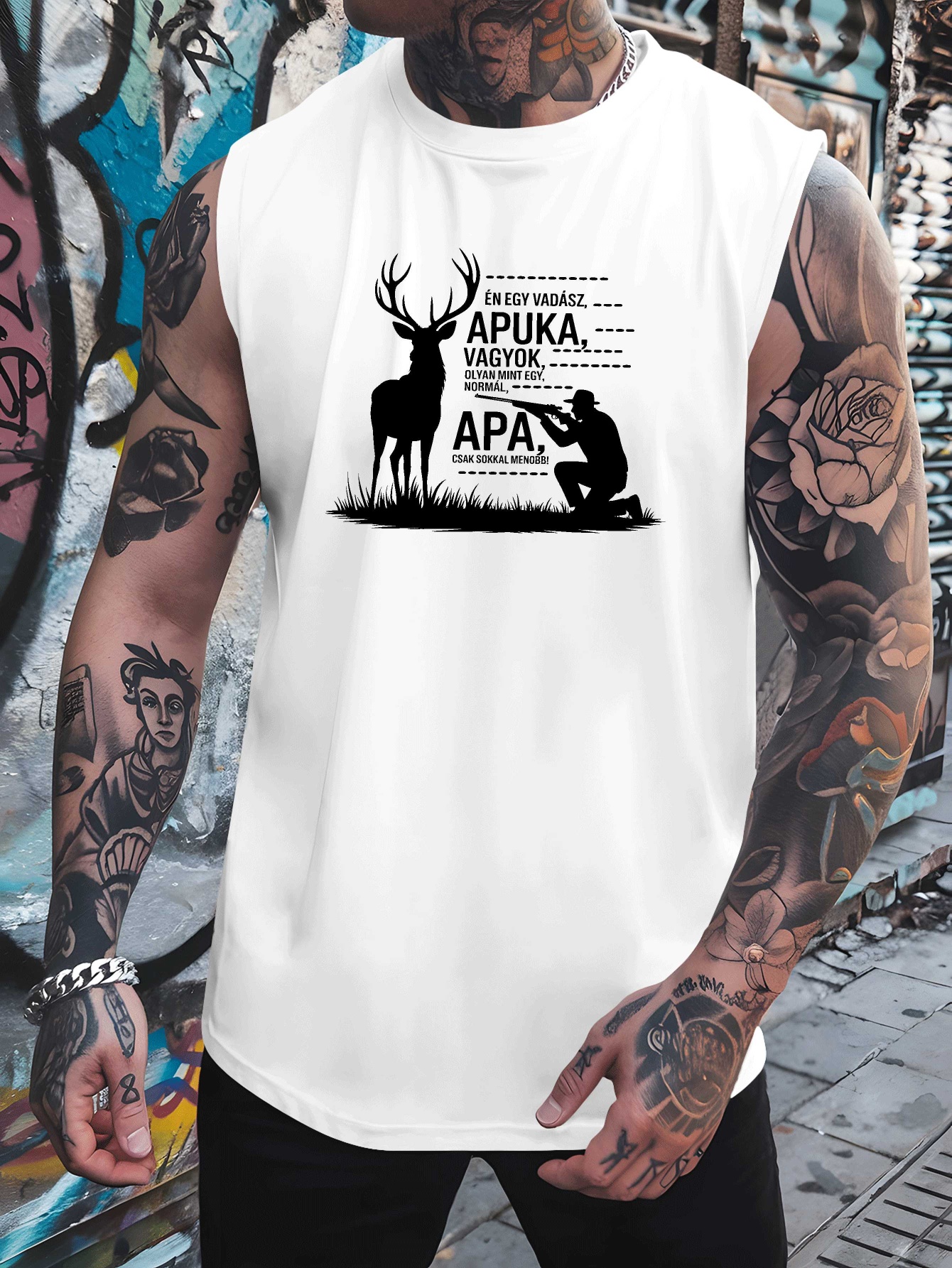 Men's large-sized fitness vest - Outdoor Sports reseña y precio