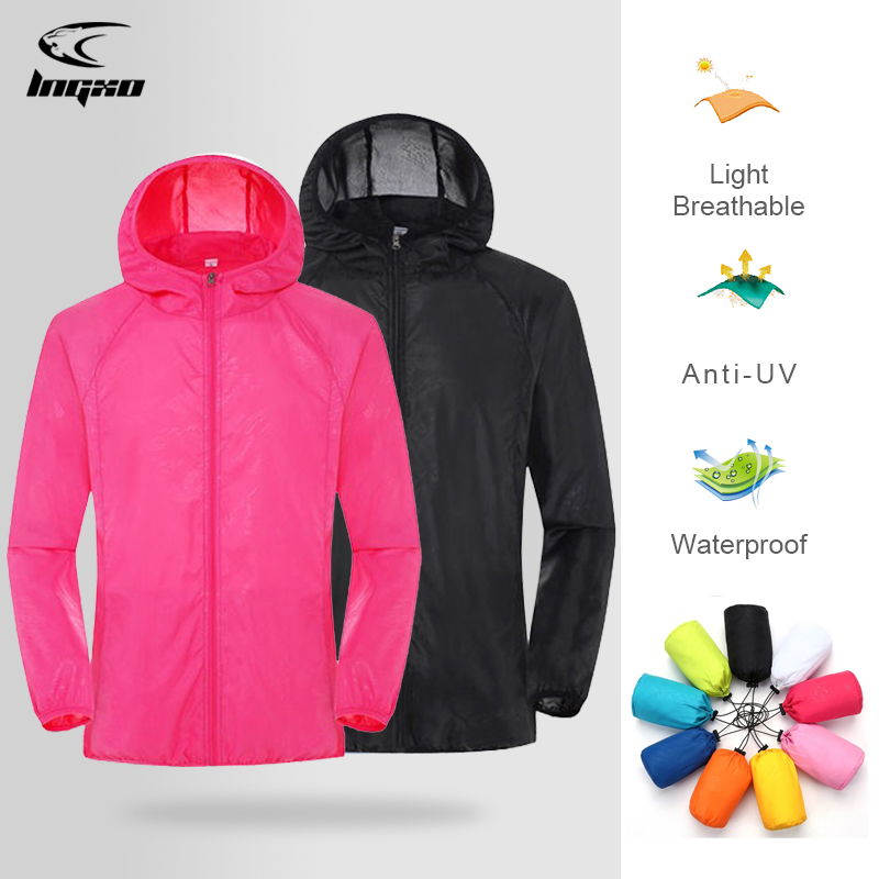 Men Women Hiking Jacket Waterp - Outdoor Sport Coat reseña y precio