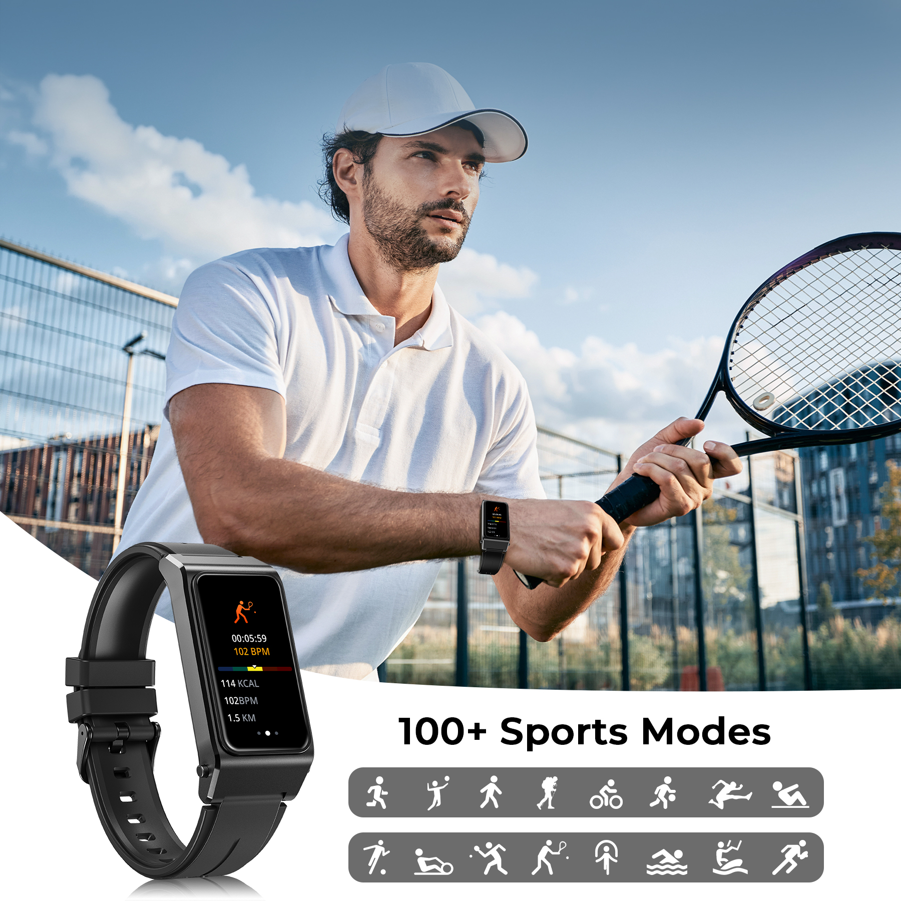 OUKITEL BT11 Smartwatch Blueto - Outdoor Sport Smart Watch reseña y precio