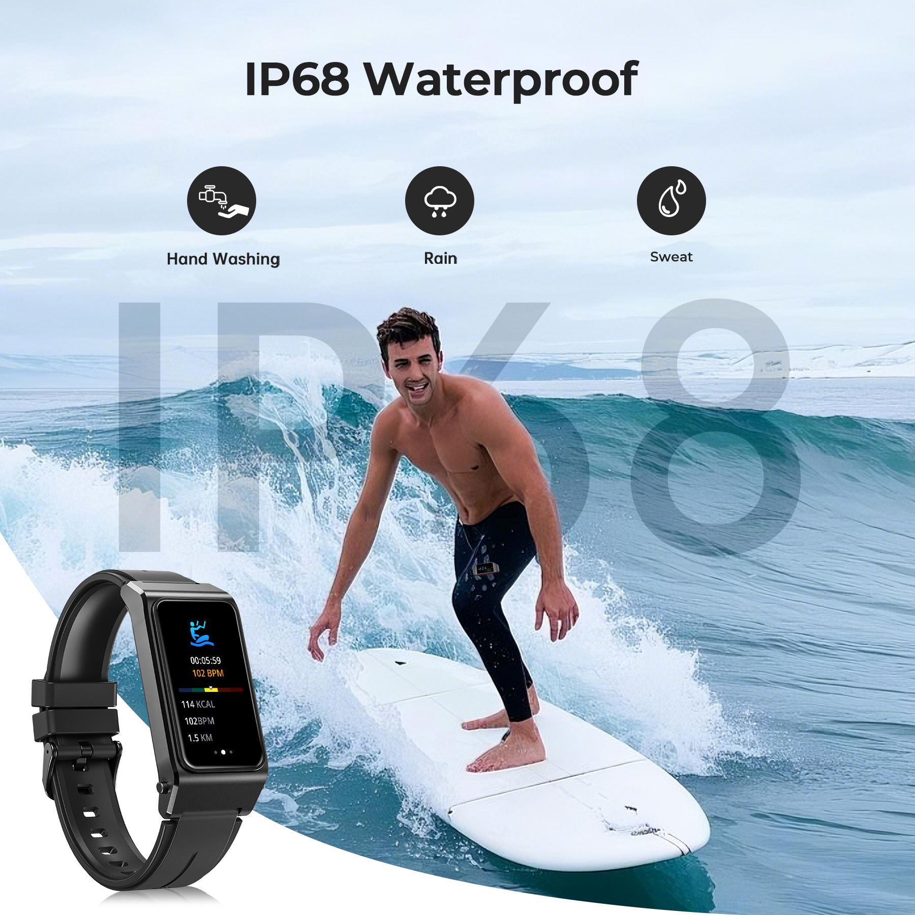 OUKITEL BT11 Smartwatch Blueto - Outdoor Sport Smart Watch reseña y precio