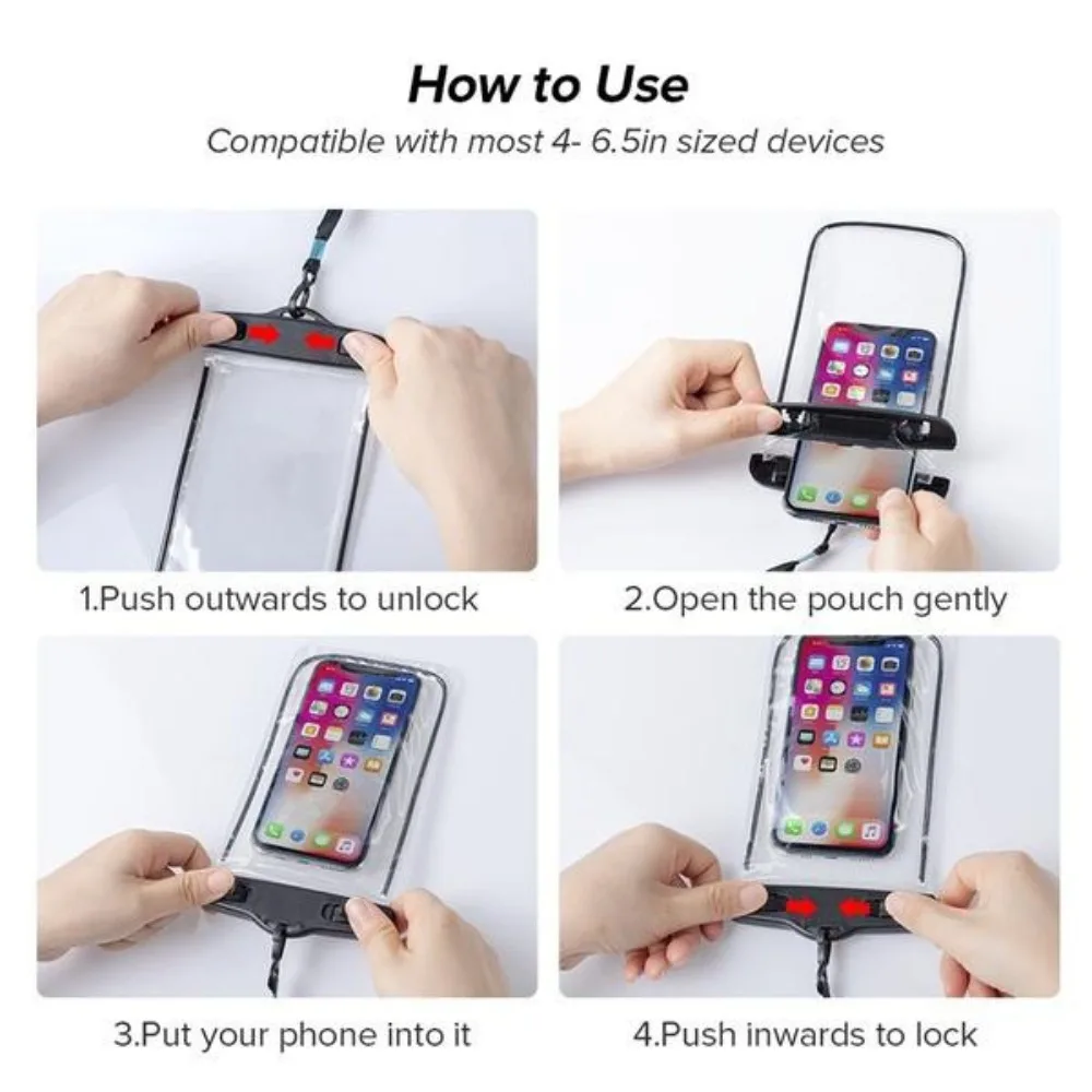 Waterproof Phone Pouch for Out - Outdoor Sports Activities reseña y precio
