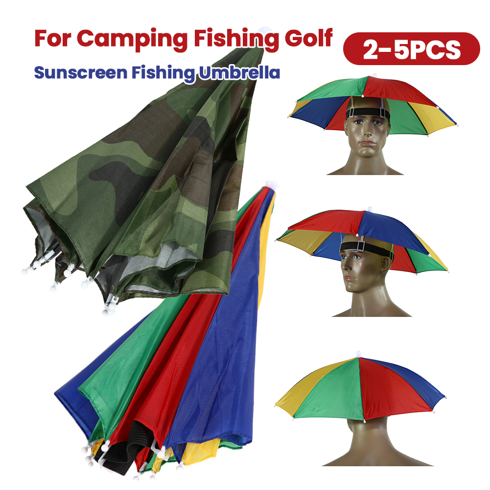 Umbrella Hat Sunscreen Fishing - Outdoor Sports Umbrella reseña y precio