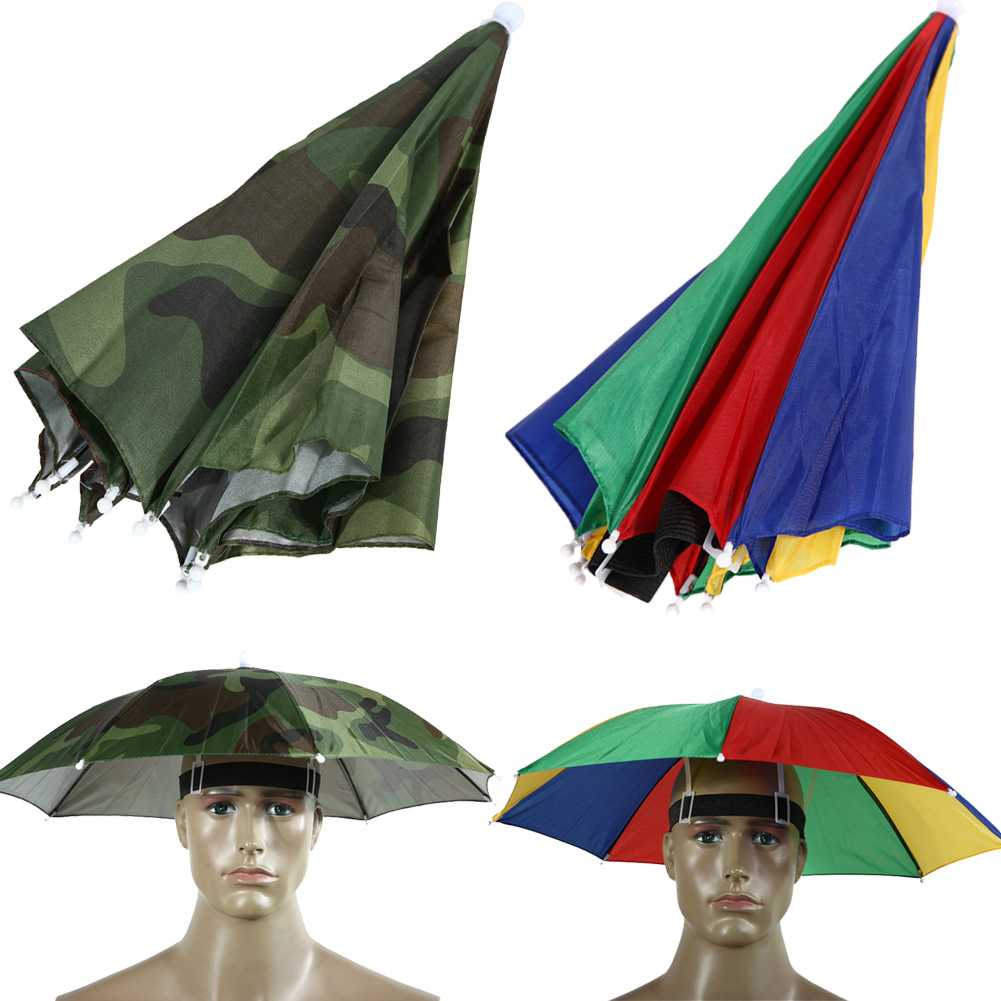Umbrella Hat Sunscreen Fishing - Outdoor Sports Umbrella reseña y precio