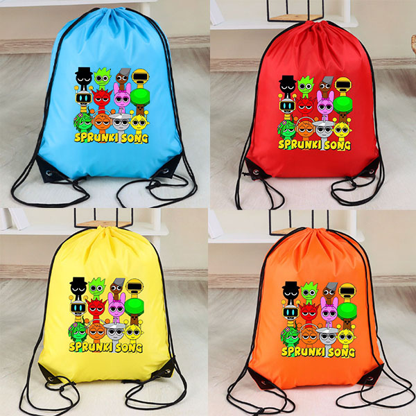 Sprunki Drawstring Bag Sports  - Outdoor Sport Backpack reseña y precio