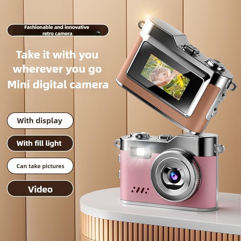 1080P Mini Camera Retro Style  - Outdoor Sport Activities For Kids reseña y precio