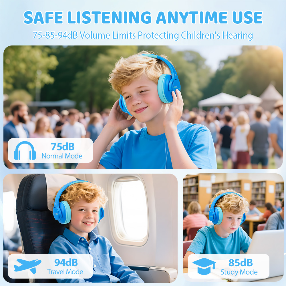ANC Noise Cancelling Headphone - Outdoor Sport Activities For Kids reseña y precio