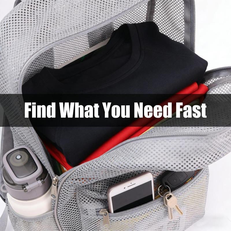 Breathable Mesh Backpack Light - Outdoor Sport Backpack reseña y precio