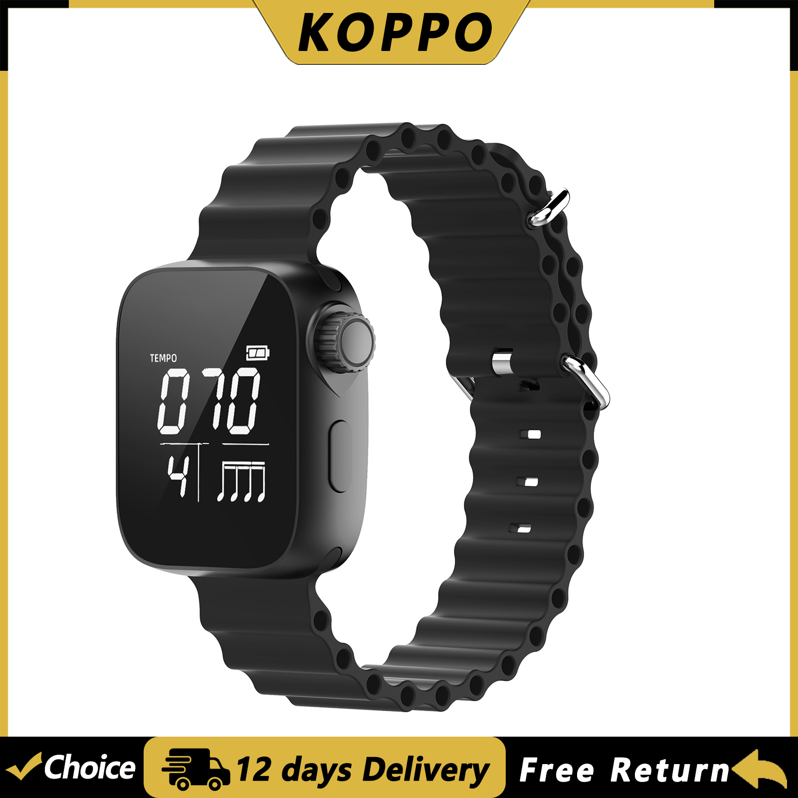 KOPPO Vibrating Metronome Watc - Outdoor Sport Smart Watch reseña y precio