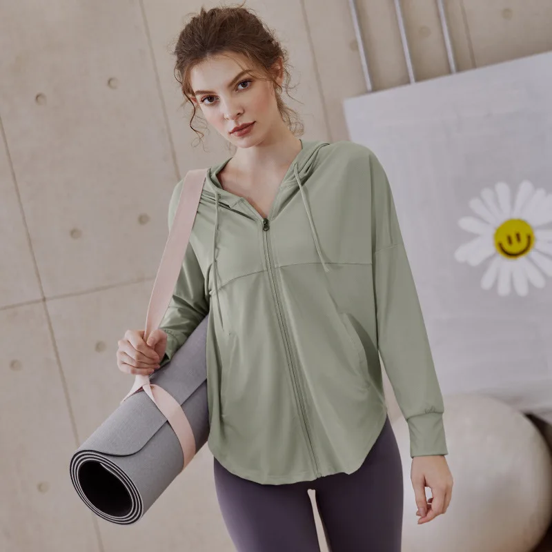 New Women Fitness Jacket Breat - Outdoor Sport Coat reseña y precio