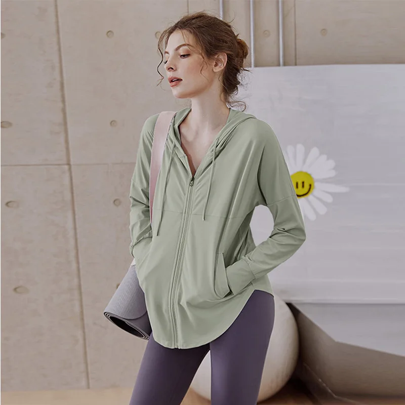 New Women Fitness Jacket Breat - Outdoor Sport Coat reseña y precio