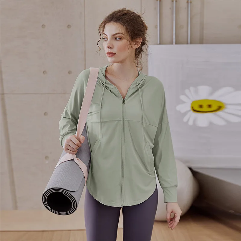 New Women Fitness Jacket Breat - Outdoor Sport Coat reseña y precio