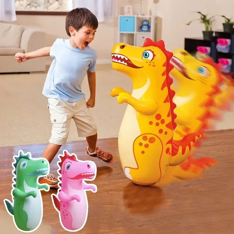 Inflatable Tumbler Boxing Stan - Outdoor Sport Activities For Kids reseña y precio