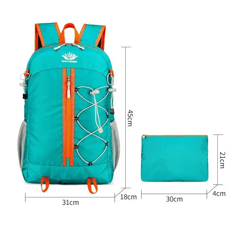 Large Capacity Folding Travel  - Outdoor Sport Backpack reseña y precio