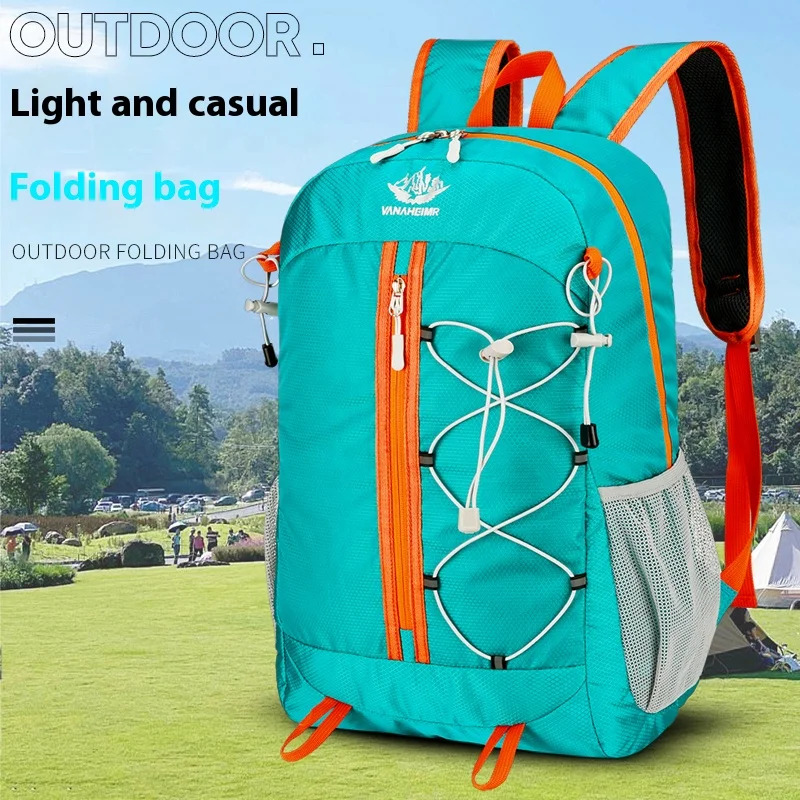 Large Capacity Folding Travel  - Outdoor Sport Backpack reseña y precio
