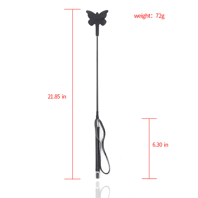 55CM Black Silicone Butterfly  - Riding Crop Dressage reseña y precio