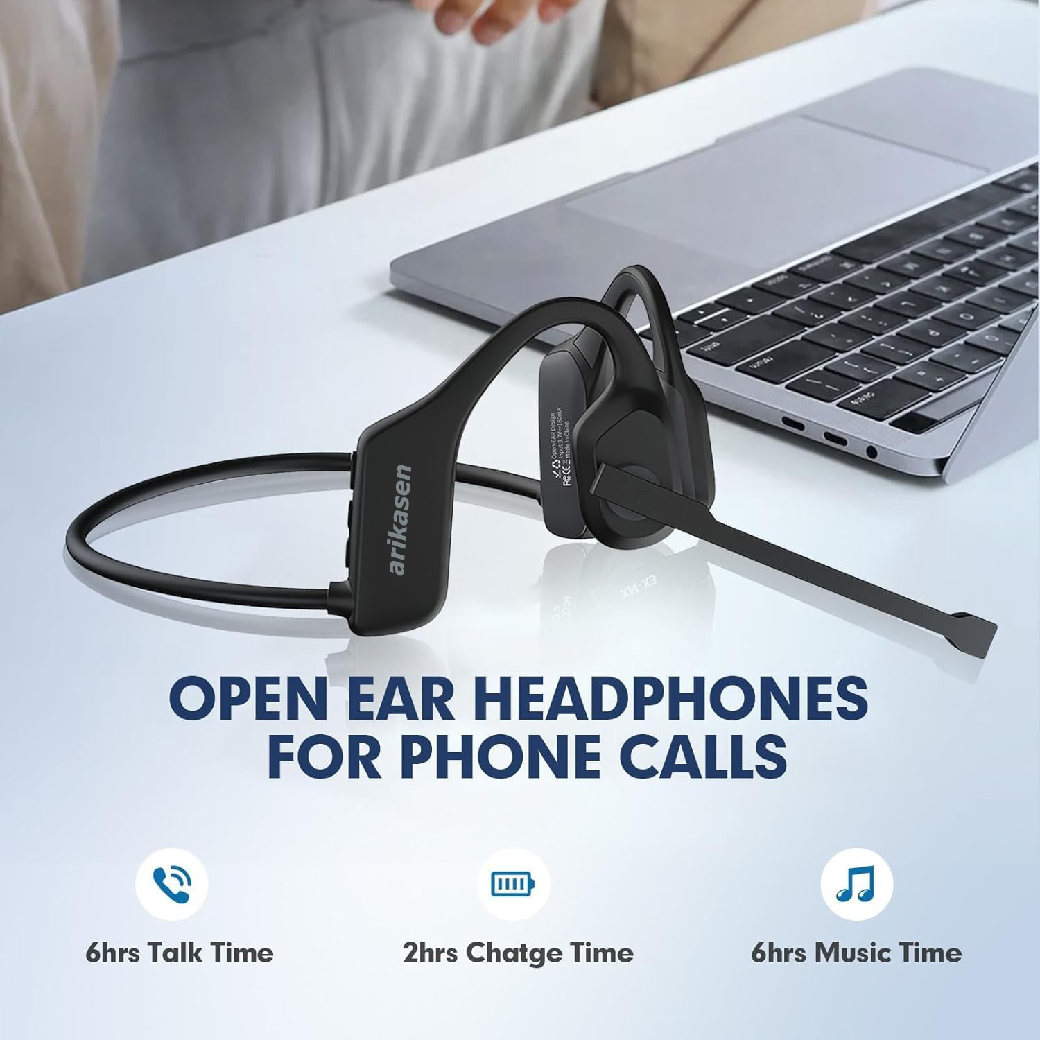 Open Ear Headphones with Mic,  - Outdoor Sport Centre reseña y precio
