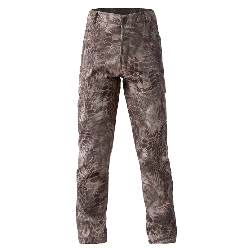 Camo Hunting Shark Skin Softsh - Outdoor Sport Waterproof Pants reseña y precio