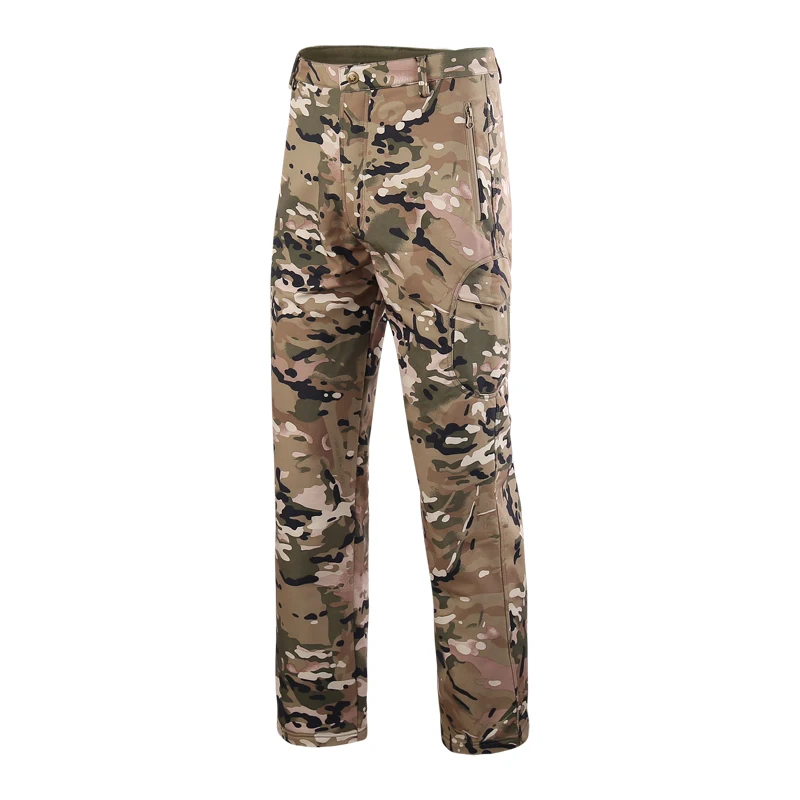 Camo Hunting Shark Skin Softsh - Outdoor Sport Waterproof Pants reseña y precio