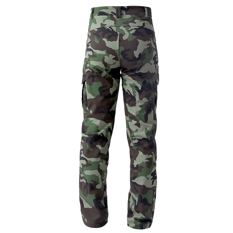 Camo Hunting Shark Skin Softsh - Outdoor Sport Waterproof Pants reseña y precio
