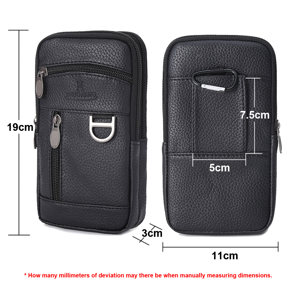 Men Waist Bag Mobile Phone Bag - Outdoor Sports Activities reseña y precio