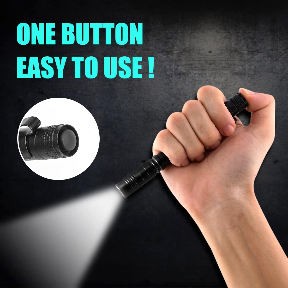 Portable Mini LED Pen Flashlig - Outdoor Sport Activity reseña y precio