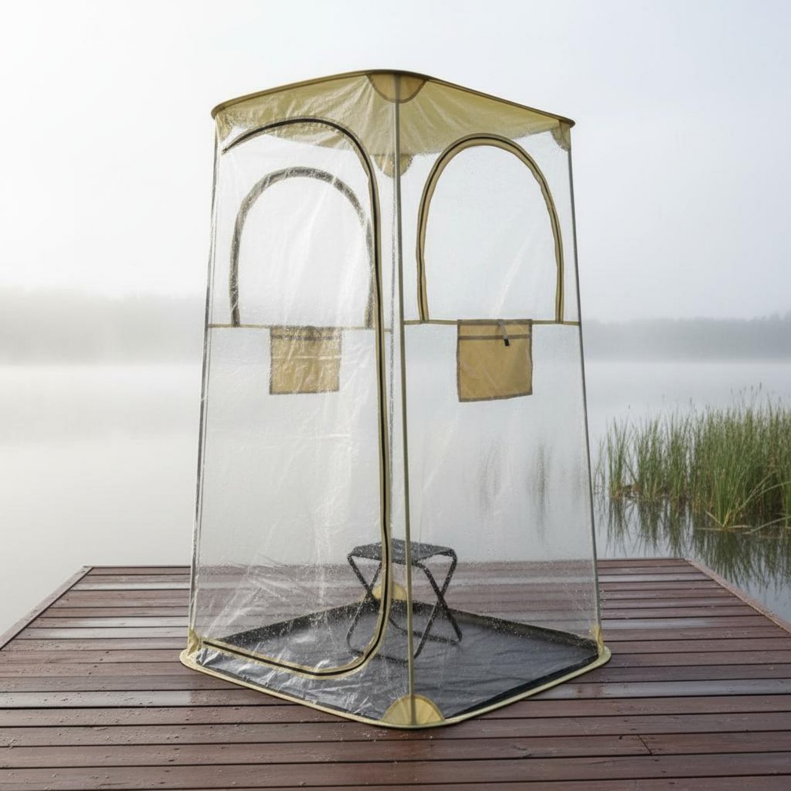 Clear PVC Viewing Shelter Port - Outdoor Sports reseña y precio