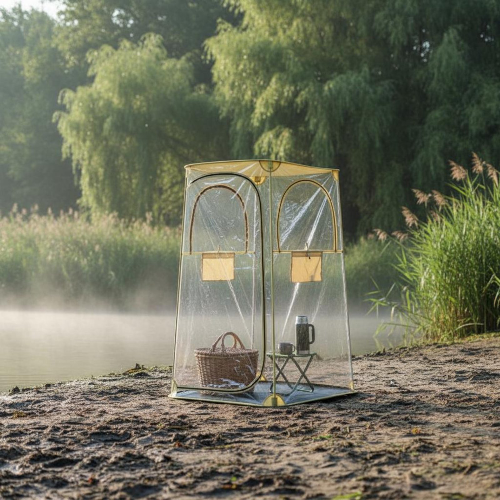 Clear PVC Viewing Shelter Port - Outdoor Sports reseña y precio