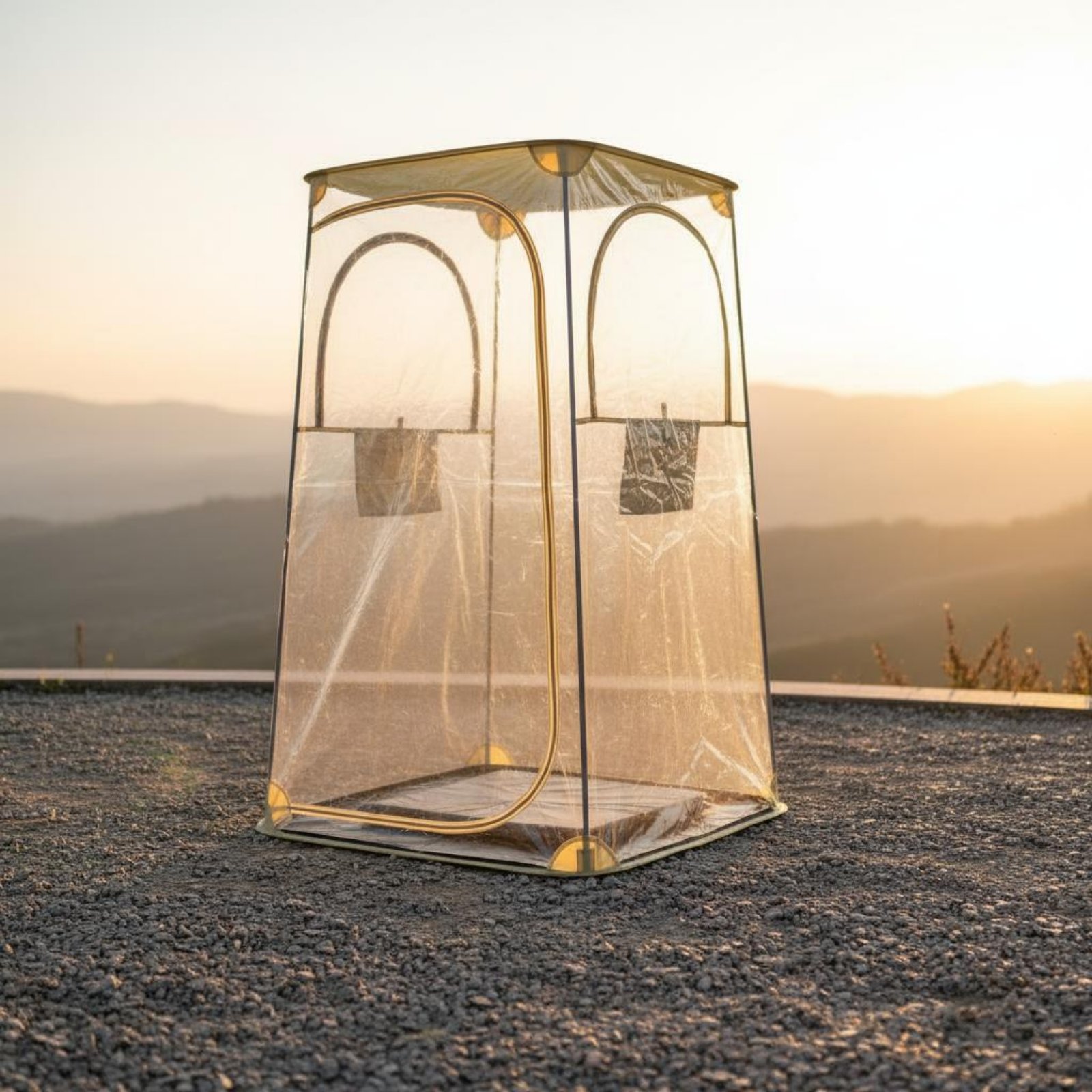 Clear PVC Viewing Shelter Port - Outdoor Sports reseña y precio