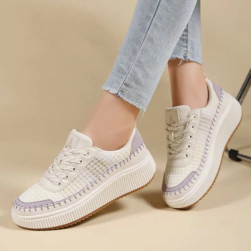 Brown Shoes Woman Flats Autumn - Outdoor Sport Use Class reseña y precio