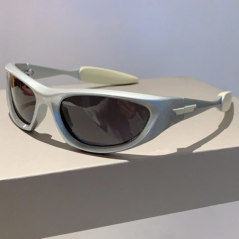 Y2K Punk Sunglasses Men New Ou - Outdoor Sport Activity reseña y precio