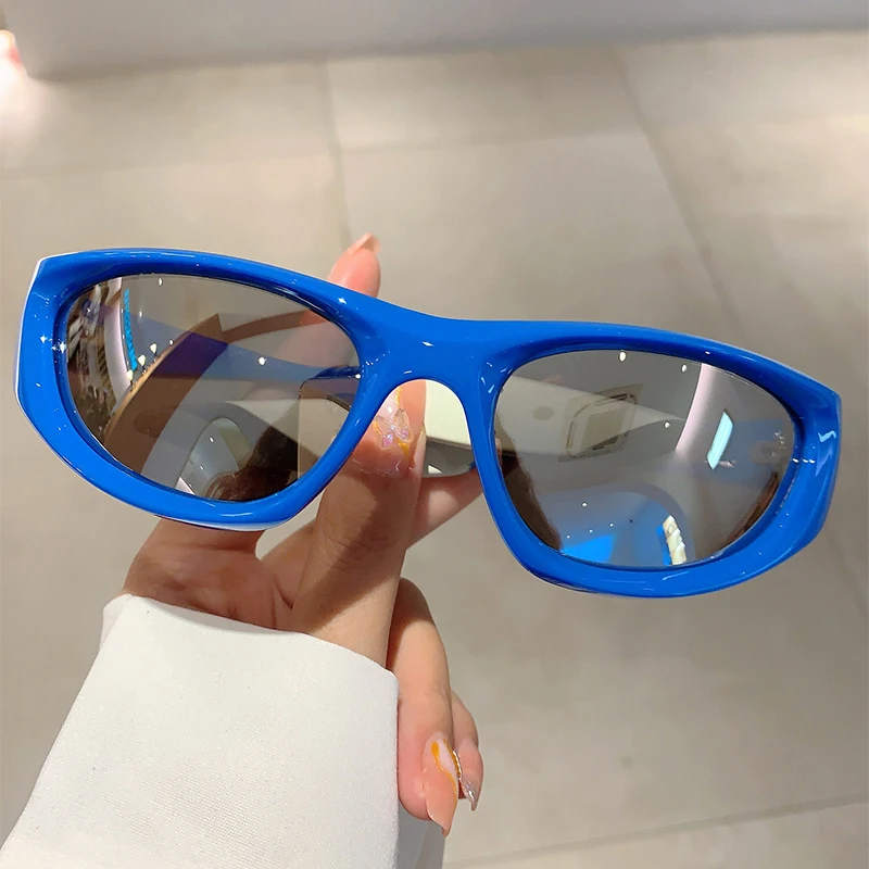 Y2K Punk Sunglasses Men New Ou - Outdoor Sport Activity reseña y precio