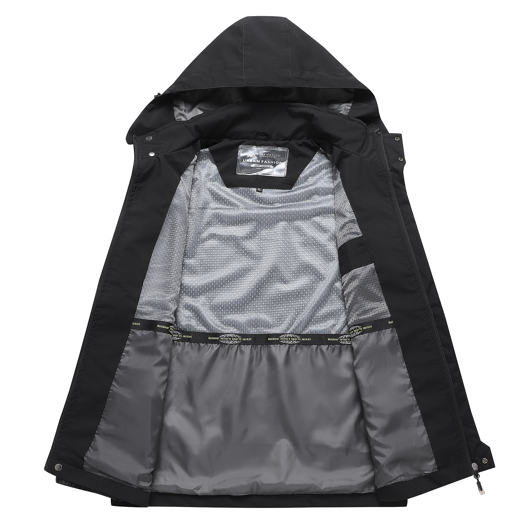 Men's Waterproof Hiking Jacket - Outdoor Sport Coat reseña y precio