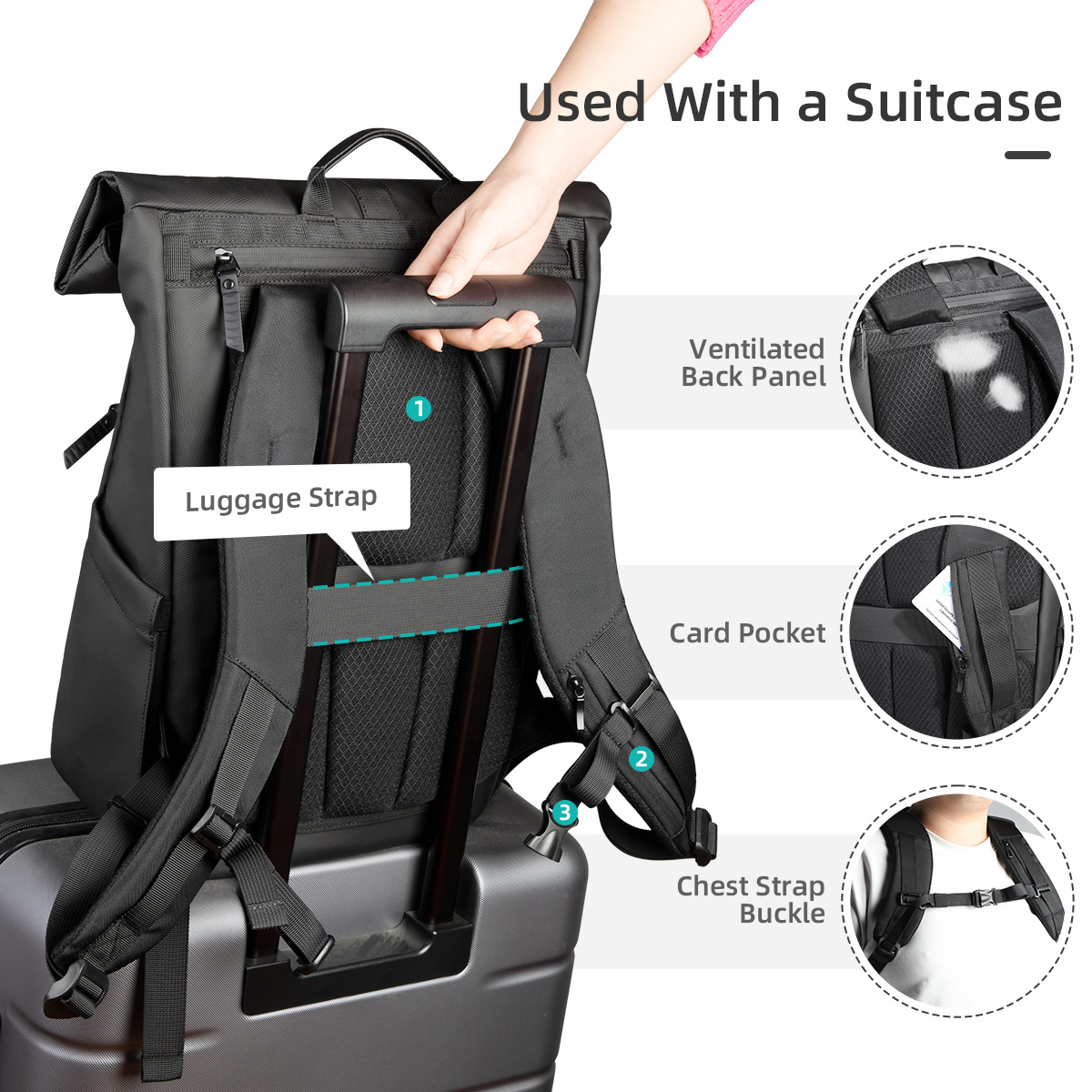 HK Multifunctional Travel Back - Outdoor Sport Backpack reseña y precio