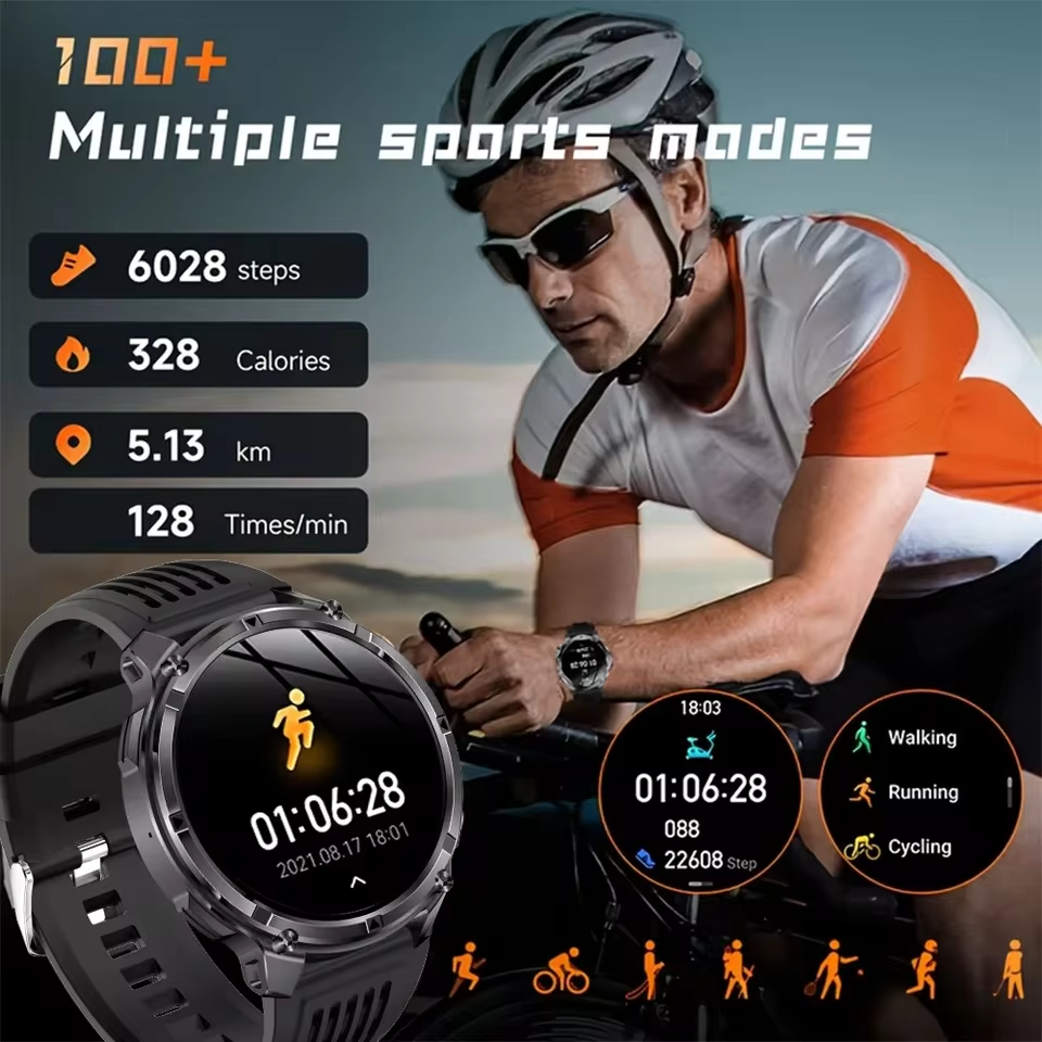 2026 New T-Rex3 Pro 1100mAh Ba - Outdoor Sport Smart Watch reseña y precio