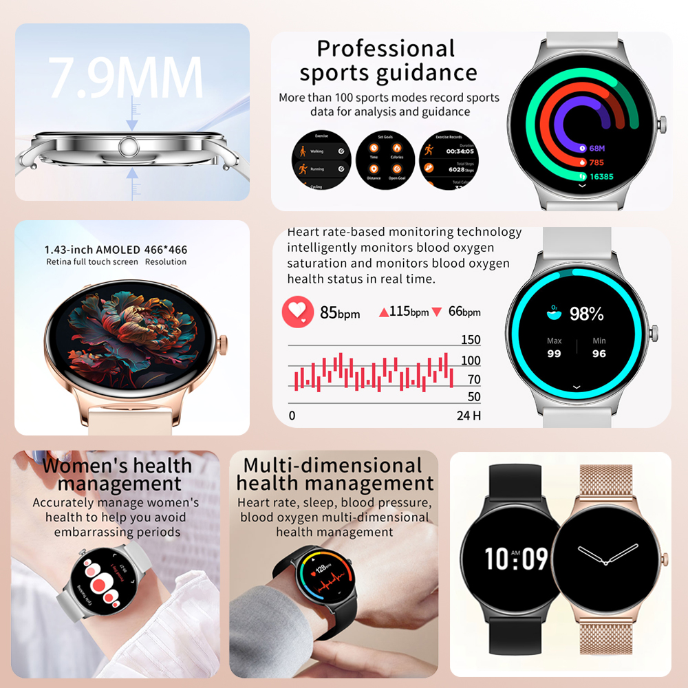 ChiBear Ultra Thin Fashion Sma - Outdoor Sport Smart Watch reseña y precio