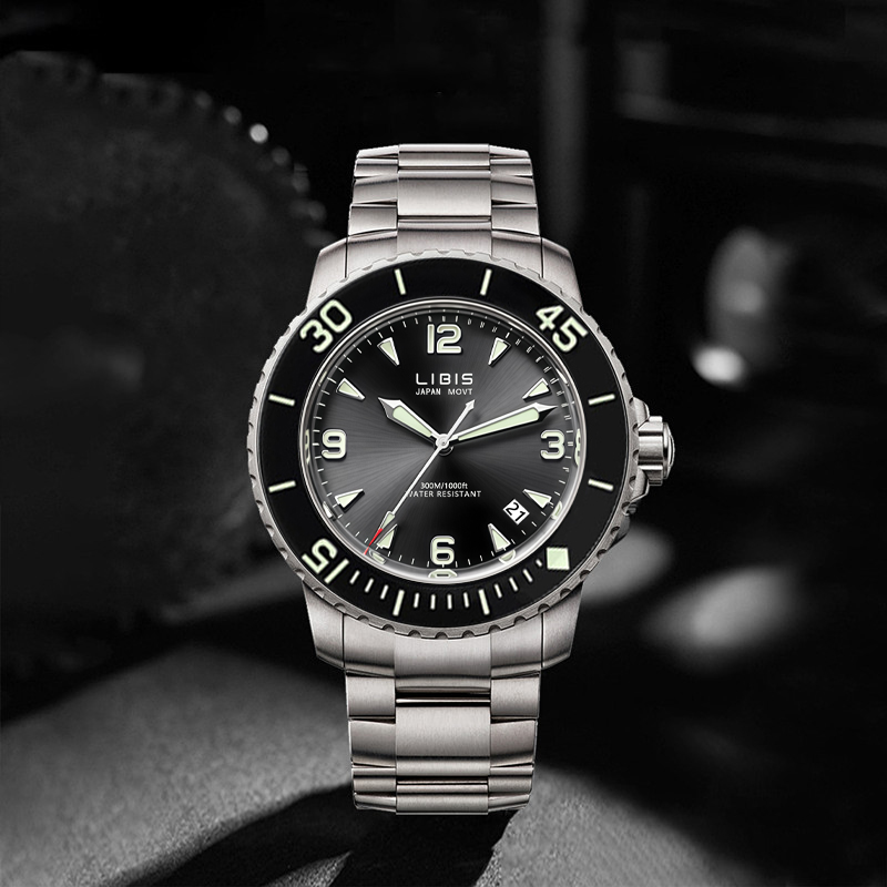 Men's Classic Black Disc Quart - Outdoor Sport Smart Watch reseña y precio