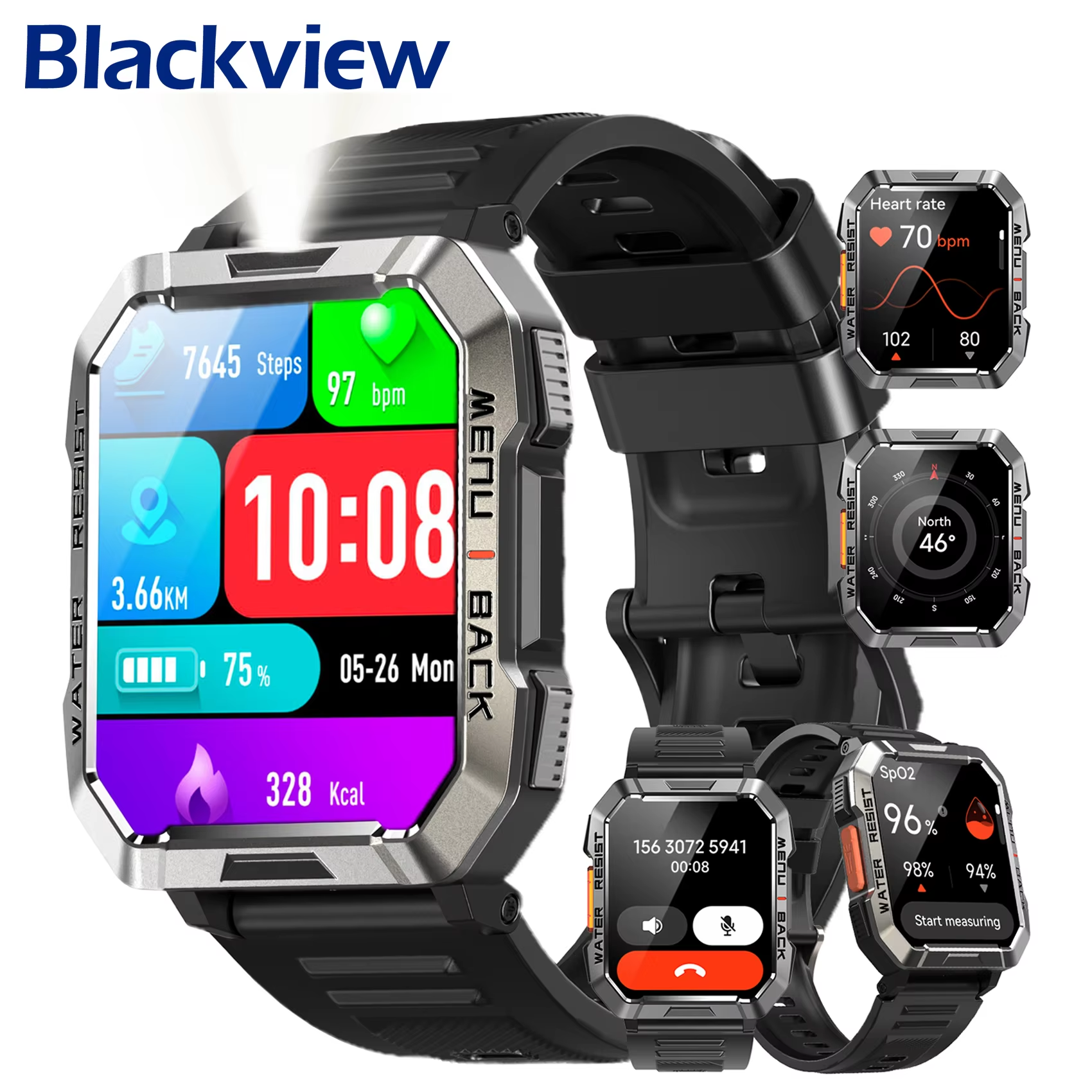 Blackview W60 Waterproof Smart - Outdoor Sport Smart Watch reseña y precio