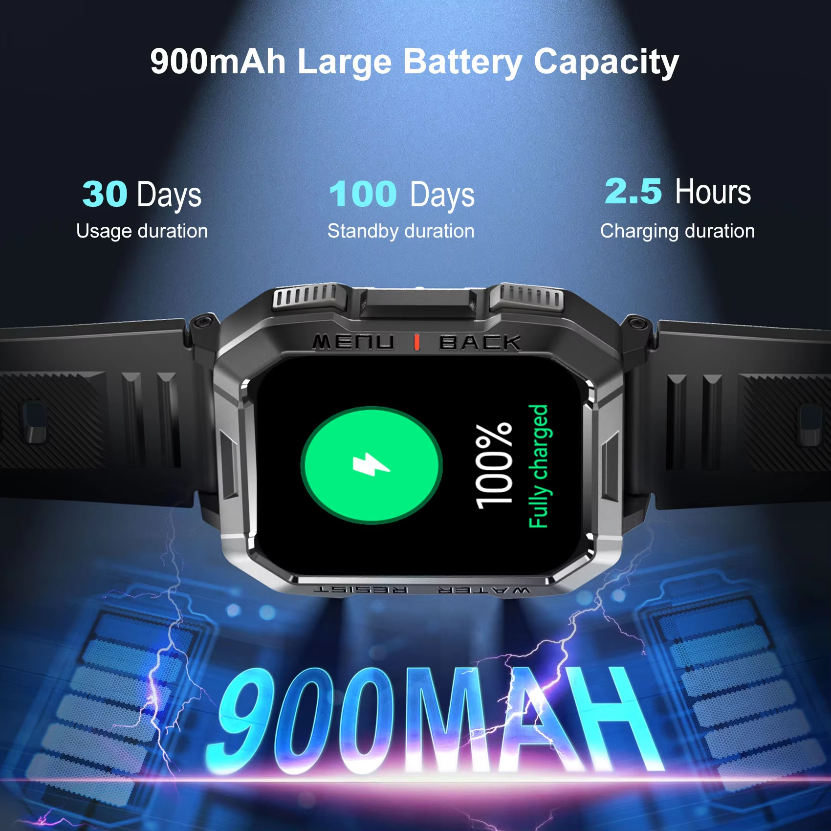 Blackview W60 Waterproof Smart - Outdoor Sport Smart Watch reseña y precio