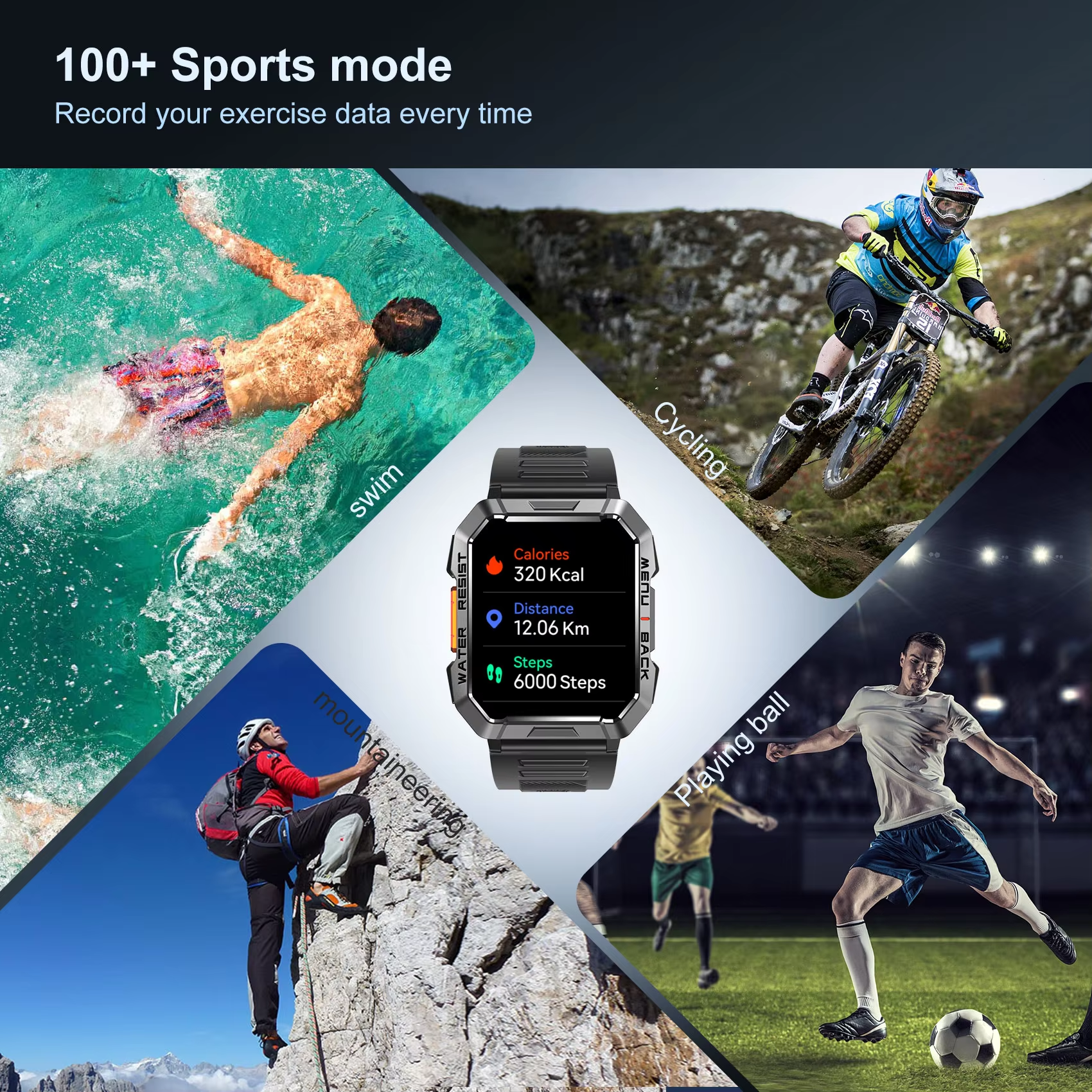 Blackview W60 Waterproof Smart - Outdoor Sport Smart Watch reseña y precio