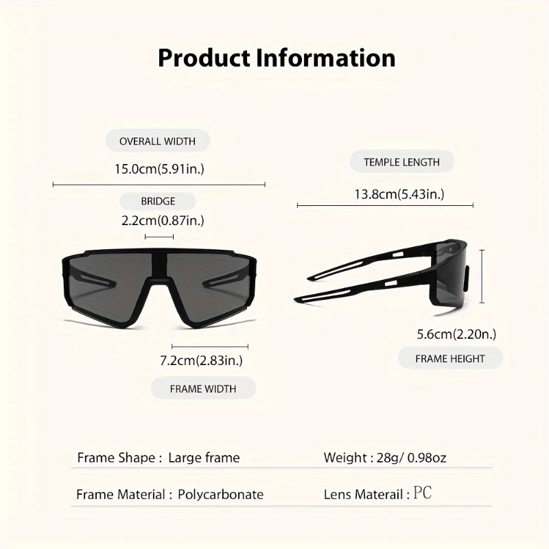2pcs Men's Oversized Cycling S - Outdoor Sport Activity reseña y precio