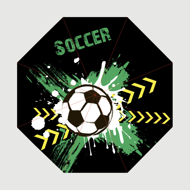 Football Sport Windproof Trave - Outdoor Sports Umbrella reseña y precio