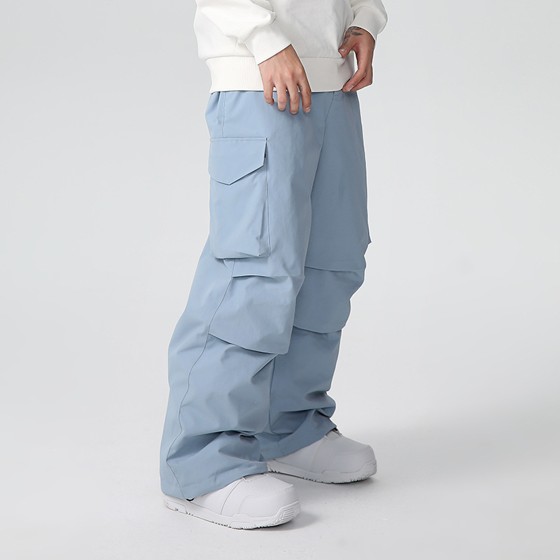 New Men Skiing Pants Solid Spo - Outdoor Sport Waterproof Pants reseña y precio