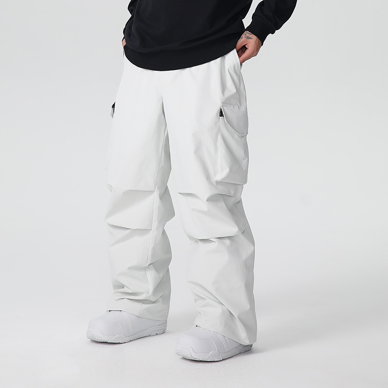 New Men Skiing Pants Solid Spo - Outdoor Sport Waterproof Pants reseña y precio
