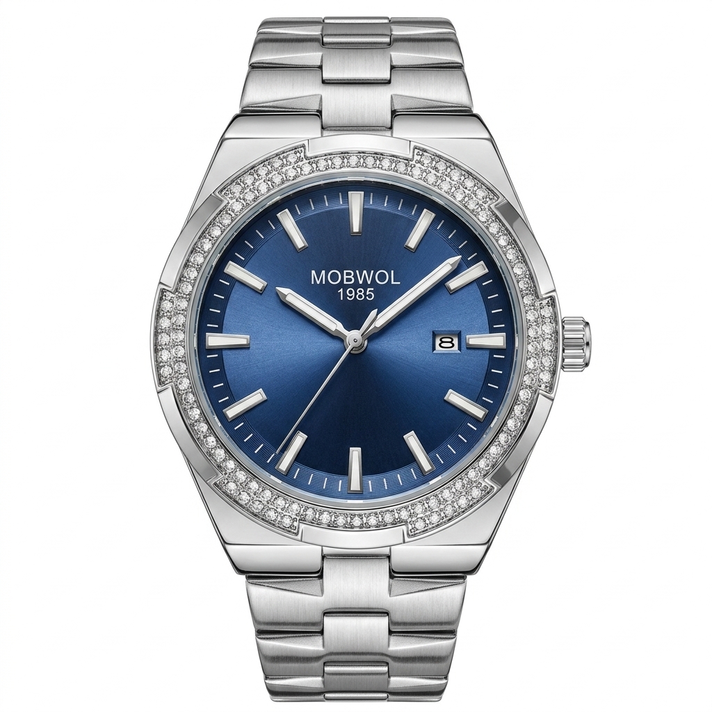 MOBWOL Elegant Men Stainless S - Outdoor Sport Smart Watch reseña y precio