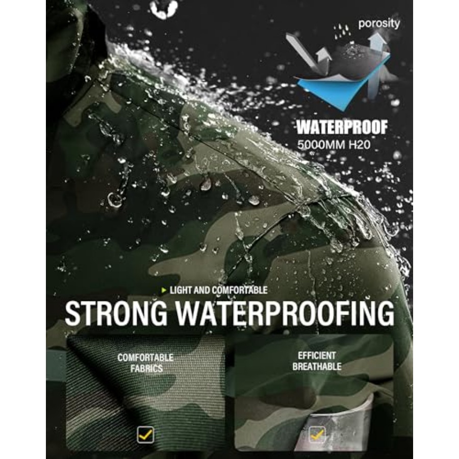 iCreek Rain Suit Waterproof Ja - Outdoor Sport Waterproof Pants reseña y precio