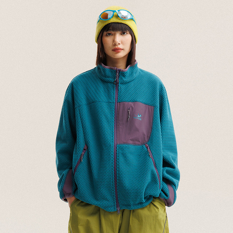 Autumn Winter Polar Fleece Wav - Outdoor Sport Coat reseña y precio
