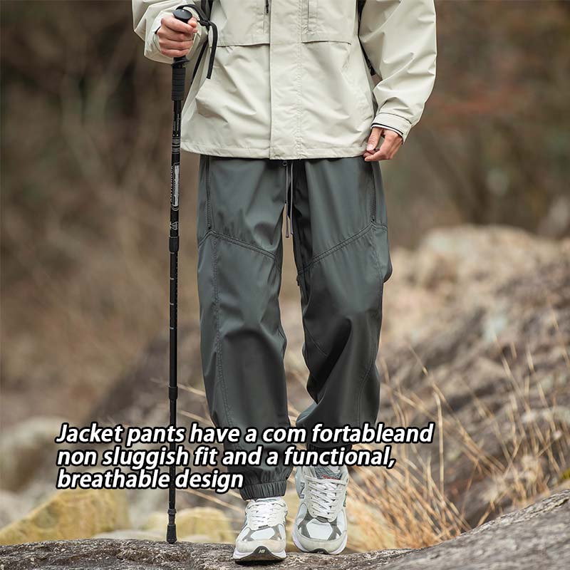 Men's Splicing Design Waterpro - Outdoor Sport Waterproof Pants reseña y precio