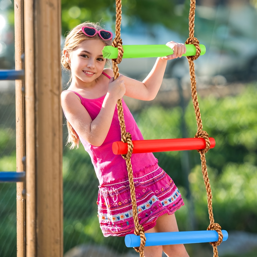 1pc Colorful Kid Climbing Ladd - Outdoor Sport Activities For Kids reseña y precio